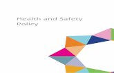 Health and Safety Policy - calfordseaden · 2018-05-15 · Health and Safety Policy Page 5 Created: 01/11/1989 Edited: 09/05/2018 SAFETY MANAGEMENT ST RUCTURE . The effectiveness