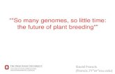 So many genomes, so little time: TITLE SLIDE GOES HERE the .... So many genomes... · S. pimpinellifolium, S. galapagense (plant form) S. pennellii, S. peruvianum, S. pimpinellifolium
