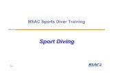 ST1 - Sport Diving€¦ · Sports Divers ! Can dive with an Ocean diver # In conditions already encountered by the Ocean Diver during their training, and ... Cliff face - lots of