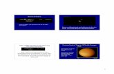 Moons of Saturn - astro.physics.uiowa.eduastro.physics.uiowa.edu/~srs/2952_10/Lec31.pdf · The surface of Titan: an artist’s view Another moon of Saturn: Enceladus •Diameter=500km