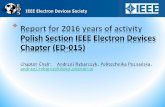 Polish Section IEEE Electron Devices Chapter (ED-015)atol.am.gdynia.pl/.../ED-015_sprawozdanie_2016_27_01_17.pdf · 2019-01-29 · University of Lodz in this project”, was presented