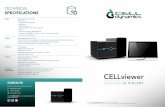 Brochure fronte retro - Celldynamics - STAMPA€¦ · Integrated temperature and atmospheric controller Customized gas mixture Hardware Proprietary CELLviewer Software Fluidic adaptive