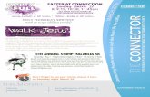 EASTER AT CONNECTION Sunday March 27 8, 9:15, 10:30, 11:45am · 2016-03-02 · 5TH ANNUAL STOMP MALARLIA 5K Saturday, May 7 - Registration begins at 8am ... We will form a special