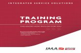 Flyer Hassia Training 2020 E low - IMA DAIRY & FOOD · Training courses for operators, maintenance and technical staff: • Price per training day (maximum 8 h/day), without travel