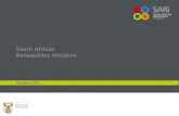 South African Renewables Initiative · Source: Energy Sector jobs to 2030: A global analysis; Jay Rutovitz, Alison Atherton; Institute for Sustainable Futures; Putting Renewables
