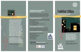 Faithful Cities - University of Edinburgh cities leaflet.pdfdramatized the gap between the super rich and the poorest. This widening economic gulf, combined with the rapidly increasing