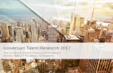 Universum Talent Research 2017 · • *LinkedIn Whitepaper, Why Your Employer Brand Matters, 2012 • **Boston Consulting Group, Creating People Advantage 2012, Mastering HR Challenges