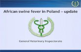 African swine fever in Poland update - European Commission · 2018-07-17 · 20763 kg of meat, 10650 kg were sold into retail as fresh, 5883 kg sold to other est. •Meat present