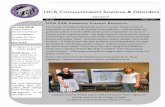 UCA Communication Sciences & Disorders · 2015-11-18 · UCA CSD Students Present Research Newsletter Fall 2015 Volume 1, Issue 1 UCA Communication Sciences & Disorders IN THIS ISSUE