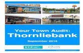 Your Town Audit: Thornliebank - Amazon S3Town… · some of the takeaways include: Cafe India (an Indian takeaway), Peking House (a Chinese takeaway) both of which are located in