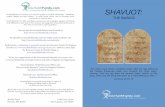 Shavuot - 18Doors · Living a Jewish Life: Jewish Traditions, Customs and Values for Today’s Families, Anita Diamant and Howard Cooper, Harper Perennial, New York, 1991 The Book