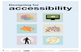 Designing for accessibility - WordPress · Designing for users with low vision Do... use good colour contrasts and a readable font size Aa publish all information on web pages! HTML