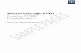 Malaysia Baby Food Market - SP.pdfBaby Food in the Australia Table of Contents Executive Summary 1-4 Market Developments 1 Baby Food: Market Size, 2008-2014 1 Baby Food: % Growth,