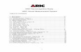 ARIC Neurocognitive Study ARIC Vessel Measurement System...The application opens on the primary monitor with 3 windows: the image display window, the control window, and the vessel