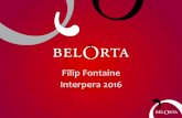 Filip Fontaine Interpera 2016 - Hortgro · Profile of pears buyer in Belgium Bron: GfK Belgium voor VLAM 0 20 40 60 80 100 120 140 Totaal Belgie Vlaanderen Brussel (19 gemeenten)