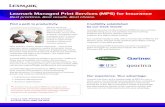 Lexmark Managed Print Services (MPS) for Insurancemedia.lexmark.com/www/doc/en_US/...INSMPS_Brochure.pdf · Lexmark MPS transforms stubborn processes, ine˝ cient ﬂ eets and unavailable