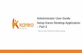 Administrator User Guide Setup Kareo Desktop Application – Part 2kareocustomertraining.s3.amazonaws.com/Guides_KU/Admin_Setup… · Go to Settings> Provider > Provider Performance