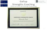 Gallup Strengths Coaching - stravenues.comstravenues.com/.../06/gallup_strengths_coaching-1.pdf · GALLUP STRENGTHS Self Worth REALIZATION The way YOU think Behavior & Communication