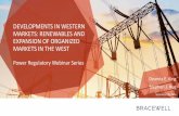 Developments in Western Markets: Renewables and expansion ... … · 25/09/2016  · [CAISO] into a regional organization to promote the development of regional electricity transmission