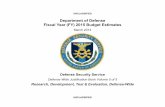 Fiscal Year (FY) 2015 Budget Estimates UNCLASSIFIED ... · PE 0604130V / Enterprise Security System COST ($ in Millions) Prior Years FY 2013 FY 2014 FY 2015 Base FY 2015 OCO # FY