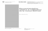 Recommandation relative à l'utilisation de la norme BACnet · KBOB – Recommandation relative à l'utilisation de la norme BACnet, édition septembre 2017 Page 2 / 88 Impressum