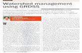 WATER RESOURCES ~.~ ,--~'- Watershed management using GRDSSwgbis.ces.iisc.ernet.in/energy/paper/gis/gis.pdf · Watershed management using GRDSS ~m8ch8ndrtf~tam KIf!'Y8.r::=:::J The
