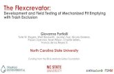 The Flexcrevator - 5th FSM ConferenceThe Flexcrevator: Development and Field Testing of Mechanized Pit Emptying with Trash Exclusion Giovanna Portiolli Tate W. Rogers, Walt Beckwith,