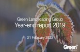 Green Landscaping Group Year-end report 2019 · a) EBITA 57.2 million (17.9 million) FY 2019 b) IFRS 16 impact of 35.3 million FY 2019 c) Full year effect of depreciation from acquired