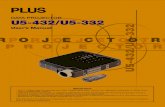 U5-432/U5-332 User’s Manual U5-332 - Audio General · PDF file This manual is for both the U5-432 and U5-332. The U5-432 and U5-332 are identical in appearance, but have different