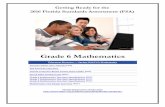 Getting Ready for the 2016 Florida Standards Assessment (FSA) Grade FSA...Oct 02, 2013  · Spring 2016 Testing Times Grade 6 Mathematics Test Item Specifications Grade 7 Mathematics