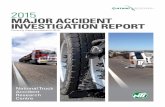 2015 MAJOR ACCIDENT INVESTIGATION REPORT · 2017-06-21 · 4 2015 MAOR ACCIDENT INVESTIGATION REPORT Page 2.0 Introduction and Overview of Findings 05 3.0 Summary of Findings 07 4.0