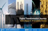 Digital Transformation Journey - OSIsoftcdn.osisoft.com/osi/presentations/2017-uc-san... · Digital Transformation Journey • Many common Customers • Customers that demand a global
