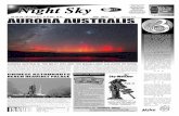 AURORA AUSTRALIS · AURORA AUSTRALIS * Almost un-noticed in all the political shennanigans recently was the launch and subsequent recovery of three Chinese as-tronauts. Their Long