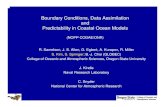 Boundary Conditions, Data Assimilation and Predictability ...cioss.coas.oregonstate.edu/.../Samelson.pdf · Boundary Conditions, Data Assimilation and Predictability in Coastal Ocean