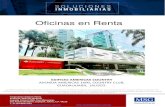 Oficinas en Renta - msginmobiliaria.com.mx · Oficinas en Renta EDIFICIO AMERICAS COUNTRY AVENIDA AMERICAS 1600, COUNTRY CLUB, GUADALAJARA, JALISCO. Corporativo Andares Patria Contacto: