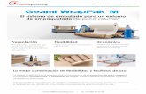 El sistema de embalado para un entorno de empaquetado de … · 2019-07-02 · Geami WrapPak es una combinación de papel Kraft troquelado con un papel separador de seda. El convertidor