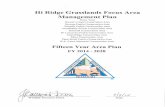 2014 Hi Ridge Grasslands Focus Area Management Plan · 2020-01-03 · 2014 Hi Ridge Grasslands Focus Area Management Plan ... dependent game and non-game species while offering the