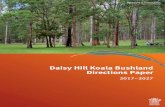 Daisy Hill Koala Bushland Directions Paper 2017-2027 · Daisy Hill Koala Bushland (referred to as the ‘Koala Bushland’ throughout this report), 25km south of Brisbane, is a core