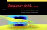 Mastering the digital advantage in transforming customer .../media/McKinsey/Business... · developing agility in delivering journey transformations It is no surprise that a lot of