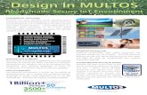 Design In MULTOS · Embedded IoT Technology MULTOS is an open standard, secure operating system ... coprocessor or as a main device microcontroller, designers are leveraging the benefits