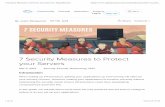 WordPress.com - 7 Security Measures to Protect your Servers | … · 2015-08-07 · your Servers Mar 5, 2015 Security, Firewall, Networking, VPN Introduction When setting up infrastructure,
