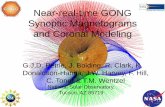 Near-real-time GONG Synoptic Magnetograms and Coronal …...National Solar Observatory, Tucson, AZ 85719. Near-real-time GONG Synoptic Magnetograms and Coronal Modeling. G.J.D. Petrie,