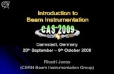 Introduction to Beam Instrumentation - CERN...CERN Beam Instrumentation Group Introduction to Beam Instrumentation - CAS2009 QF QF QF QD QD SF SF SF SD SD Spread in the Machine Tune