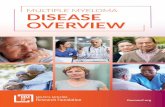Multiple MyeloMA disease oveRview · Multiple myeloma is a blood cancer that develops in the bone marrow (Figure 1), the soft, spongy tissue found in the center of many bones and