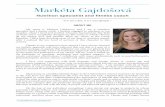 Markéta Gajdošová ENmarketagajdosova.com/en/marketa.pdf · which will help me to regain a nice body but also to improve my eating habits. With her help, it took me less than 3