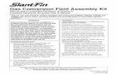 Gas Conversion Field Assembly Kit...The boiler warranty is void unless this field assembly conversion kit has been properly installed, labels completed and applied to boiler and registration