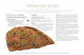 Waves Hat - Crochet! MagazineHAT Rnd 1: Ch 4, 11 dc in 4th ch from hook (first 3 chs count as first dc), join (see Pattern Notes) in 4th ch of beg ch-4. (12 dc) Rnd 2: Ch 1, 2 sc in