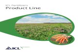 ICL Fertilizers Product Line · fertilizer, specially formulated using a combination of potash (MOP - KCl) and Polysulphate • Multi-nutrient fertilizer: provides crops with vital