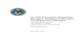 VA TMS Training for Scheduling Managers, Assignment ... · VA TMS Training for Scheduling Managers, Assignment Managers, and Registration Managers is one of a series of role-based