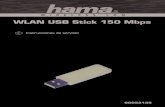 WLAN USB Stick 150 Mbps - uk.hama.com · 3 Introducción 00053135 e Introducción Prólogo Muyestimadocliente, Conlacompradeestedispositivosehadecididoporunproductode ...